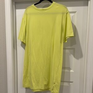A New Day Vibrant Yellow Short Sleeve Dress